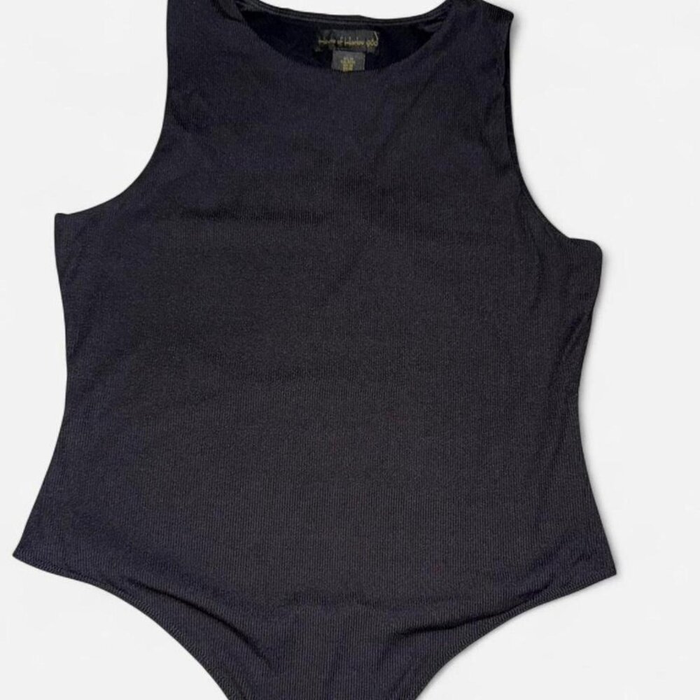 HOUSE OF HARLOW 1960 Ribbed Bodysuit. Size Medium